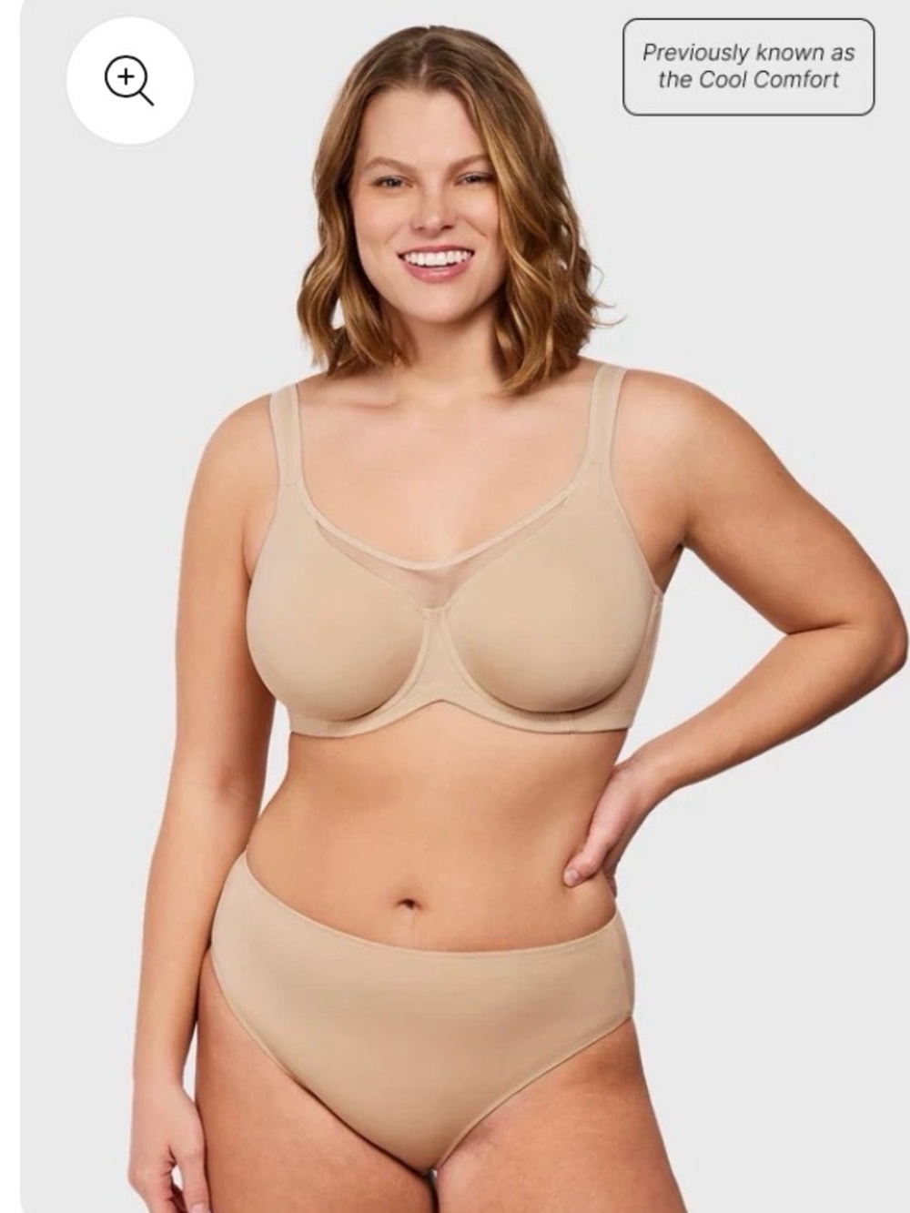 Hilaine Soft Cloud Minimizer Bra - Seamless